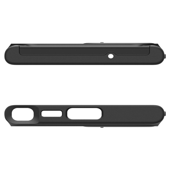 Spigen Optik Armor fekete tok Samsung Galaxy S23 Ultra készülékekhez