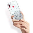 Telefontok a Huawei Y7 2019, Glittery, átlátszó