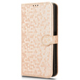 Flap tok Oppo Reno 12FS / 12F, Wallet Rhombus, rózsaszín