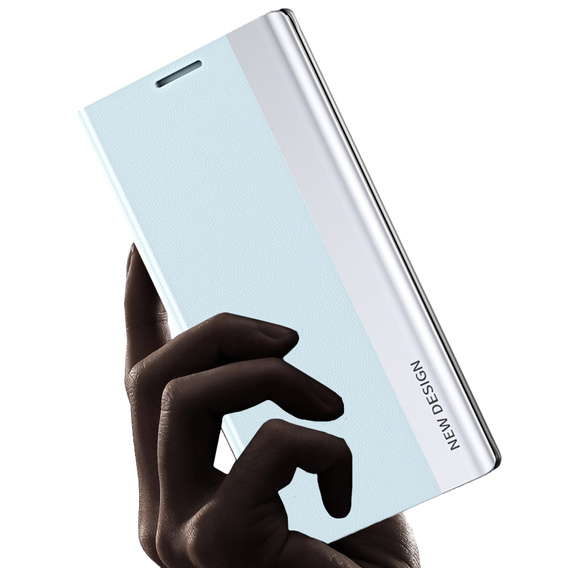 Pattintható tok a Samsung Galaxy A33 5G, Side Magnetic, világoskék