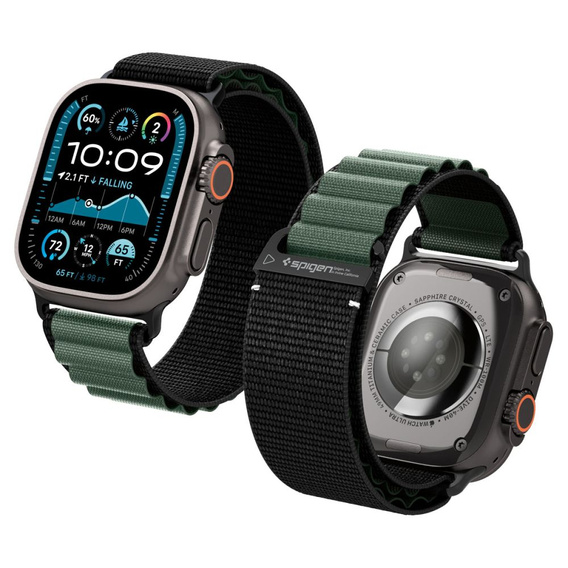 Spigen WBF1 szíj Apple Watch 8/9/10/11/SE/Ultra 1/2 (44/45/46/49 mm) készülékekhez