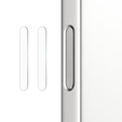 2x NORTHJO kamera vezérlőgomb üveg iPhone 16 / 16 Plus / 16 Pro / 16 Pro Max készülékhez, átlátszó