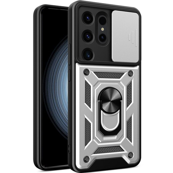 Telefontok a Samsung Galaxy S24 Ultra, CamShield Slide, ezüst