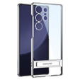 Tok Samsung Galaxy S25 Ultra, GKK Kickstand Hard Case, ezüst