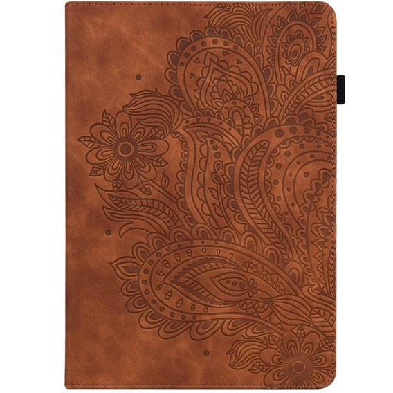 Pattintható tok Amazon Kindle Paperwhite 5 (2021), flower, kék