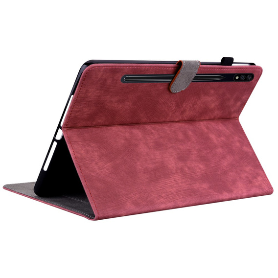 Telefontok a Samsung Galaxy Tab S9, Wallet Pen Slot, piros