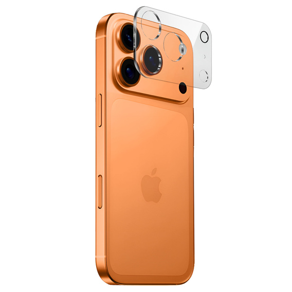 2x ERBORD kamerasziget edzett üveg iPhone 17 Pro Max készülékhez