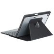 Billentyűzet tok iPad 11" 2025 A16 (11 gen.) / iPad 10.9" 2022 (10 gen.), Rotary 360° Leather, fekete