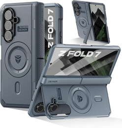 Dexnor Mágneses páncélozott tok kettős alappal Samsung Galaxy Z Fold7-hez