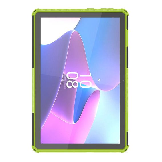Tok Lenovo Tab M10 10.1 Gen 3, Tire Armor, fekete / zöld