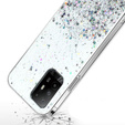 Telefontok a Oppo Reno5 Z / F19 Pro Plus, Glittery, átlátszó