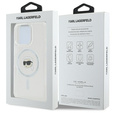 Karl Lagerfeld IML fém Karl Head MagSafe tok iPhone 16 Pro Max készülékhez