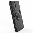 Telefontok a Xiaomi Mi 11i / POCO F3, Kickstand Ring, fekete