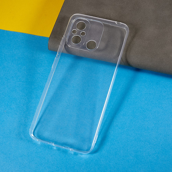 Vékony tok a Xiaomi Redmi 12C/11A 4G, Slim, átlátszó