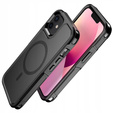 Telefontok a iPhone 12/12 Pro, MagForce MagSafe, fekete