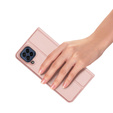 Dux Ducis Telefontok a Samsung Galaxy M53 5G, Skinpro, rózsaszín rose gold