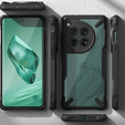 Ringke Fusion X átlátszó / fekete tok OnePlus 12 5G készülékekhez