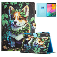 Tok Samsung Galaxy Tab A7 Lite, pánttal, corgi dog