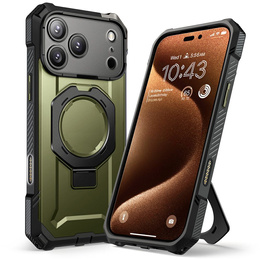 Supcase tok iPhone 17 Pro Max készülékhez, Unicorn Beetle Grip Mag, Guldan