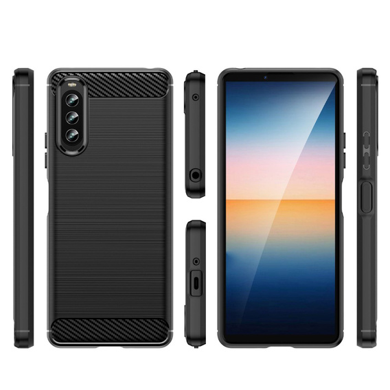 Telefontok a Sony Xperia 10 IV, Carbon, fekete