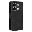 Pattintható tok a Infinix Zero 30 5G, Card Slot, fekete