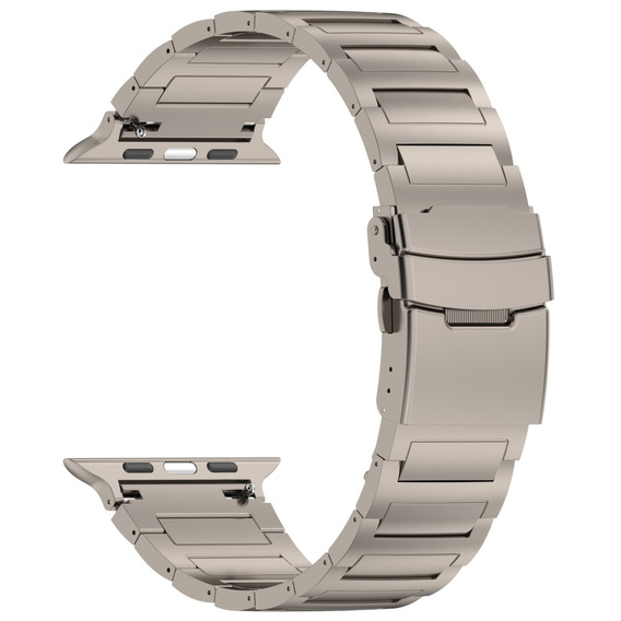 Pasek Bransoleta do Apple Watch 1/2/3/4/5/6/7/8/SE/ULTRA 42/44/45/49MM, Srebrna