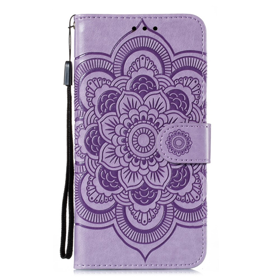 Pattintható tok a Xiaomi Redmi Note 9s/ 9 Pro, Mandala Flower, lila