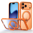 SULADA Magnetic Matte - MagSafe tok állvánnyal iPhone 17 Pro készülékhez