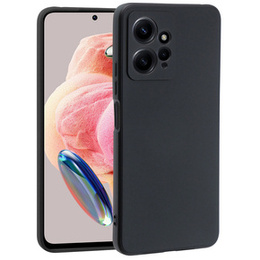 Telefontok a Xiaomi Redmi Note 12 4G, Silicone Lite, fekete