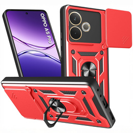 Telefontok a Oppo A5 Pro 5G, CamShield Slide, piros