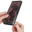 Tok Google Pixel 8 Pro készülékhez, Shockproof, fóliával, fekete