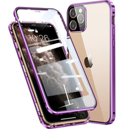 Tok iPhone 11 Pro Max, Magnetic Dual Glass, lila