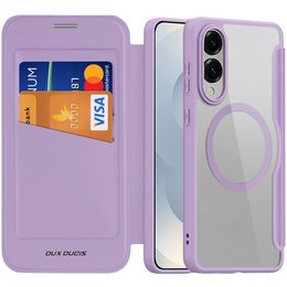 Dux Ducis Telefontok a Samsung Galaxy S25 Edge, Skin X Pro, MagSafe, lila
