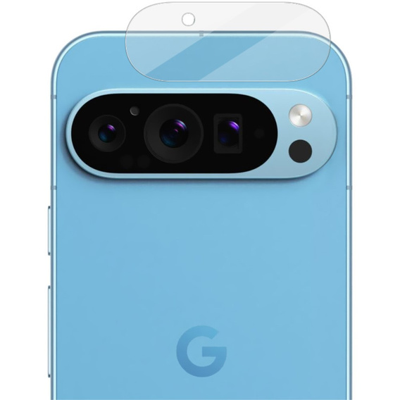 Edzett kameraüveg Google Pixel 9 Pro, átlátszó