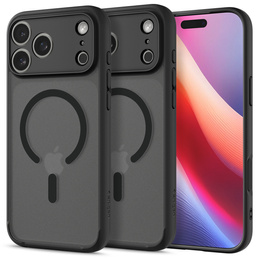 Spigen Ultra Hybrid MagSafe tok iPhone 17 Pro Max készülékhez, Frost Black