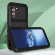 Love Mei Telefontok a Samsung Galaxy S22+ Plus, armored with glass, fekete