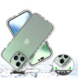 Tok iPhone 14 Pro készülékhez, Shockproof, fóliával, átlátszó