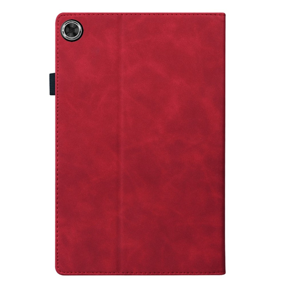 Tok Samsung Galaxy Tab A9+, Classic, tolltartóval, piros