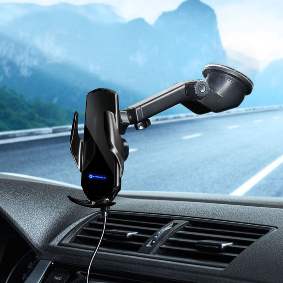 Forcell F-Grip HS1 autós tartó vezeték nélküli töltővel