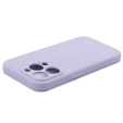 Telefontok a iPhone 15 Pro, Silicone Lite, lila