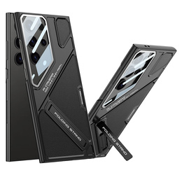 Telefontok a Samsung Galaxy S25 Ultra, GKK Leather, fekete