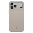Spigen tok iPhone 17 Pro Max készülékhez, Silicone Fit MagSafe, Stone