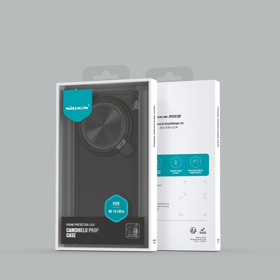 Nillkin páncélozott tok Xiaomi 14 Ultra, CamShield Prop, fekete