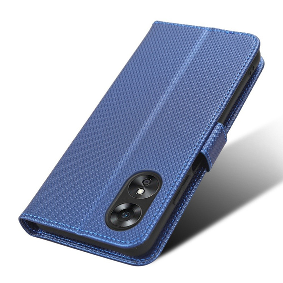 Pattintható tok a Oppo A17, Smart Magnet, kék
