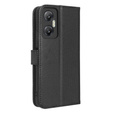 Pattintható tok a Infinix Hot 20 5G, Wallet Smart Magnet Case, fekete