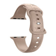 Szilikon szíj Apple Watch 1/2/3/4/4/5/6/7/8/9/SE 38/40/41/mm-es órához