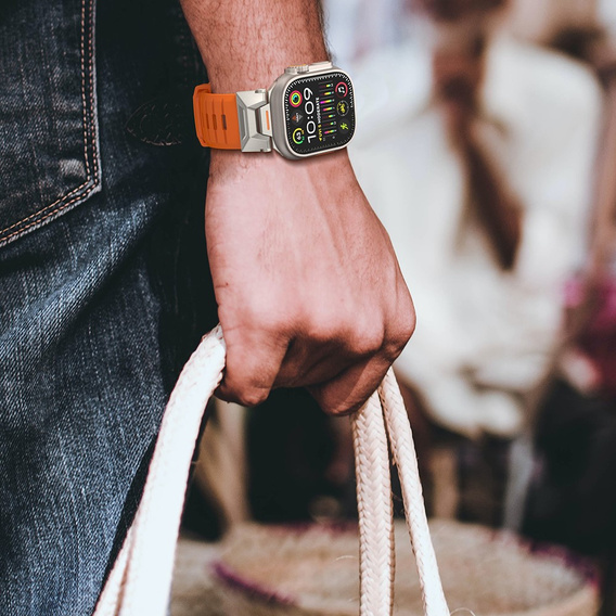 Pánt Apple Watch 1/2/3/3/4/4/5/6/7/8/9/SE/Ultra/Ultra 2 42/44/45/49MM órához