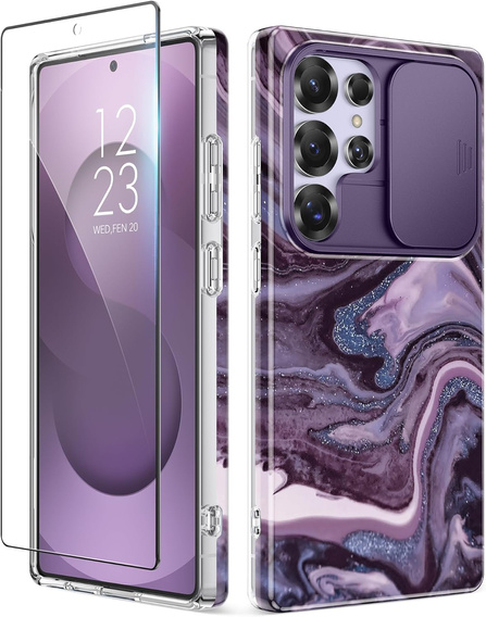 Robusztus tok Samsung Galaxy S25 Ultra készülékhez – Tongate MECH sorozatú klip, fekete