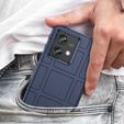 Telefontok a Motorola Edge 40 Neo, Rugged Shield, kék