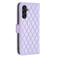 Pattintható tok a Samsung Galaxy A56, Wallet, BINFEN COLOR, lila